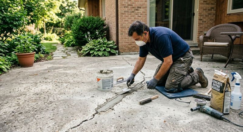 Patio Repair in Des Moines, IA